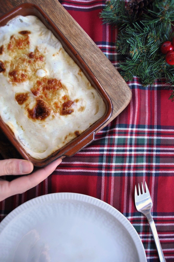 canelones al horno de navidad | la Clandestina