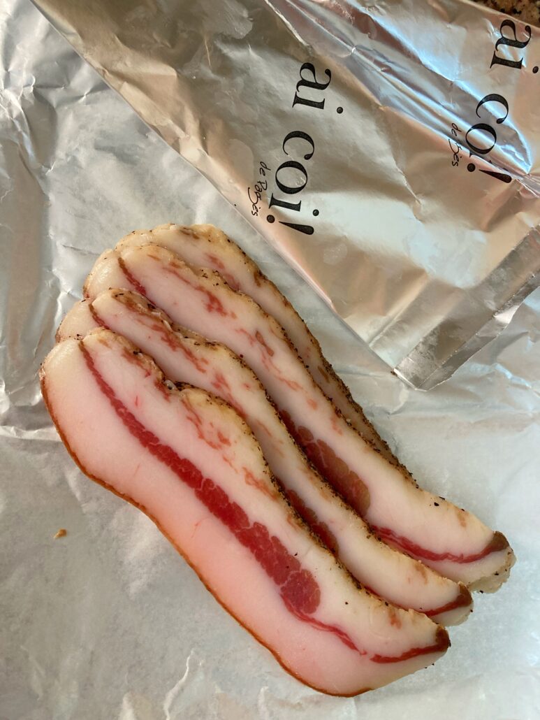 guanciale para pasta italiana | la Clandestina